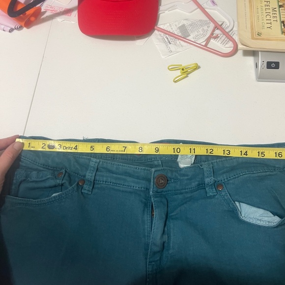 Union Bay size 17 stretch teal pants - Picture 7 of 11